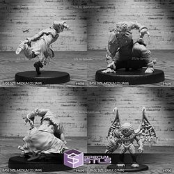 July 2024 Set 107 - Beast Hunt Epic Miniatures