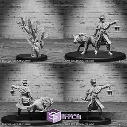 July 2024 Set 107 - Beast Hunt Epic Miniatures