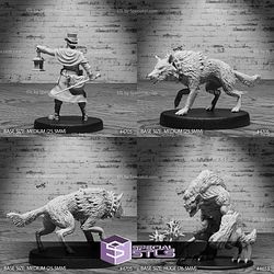 July 2024 Set 107 - Beast Hunt Epic Miniatures