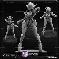 July 2024 Cyberpunk Papsikels Miniatures