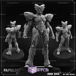 July 2024 Cyberpunk Papsikels Miniatures