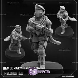 July 2024 Scifi Papsikels Miniatures