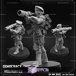 July 2024 Scifi Papsikels Miniatures