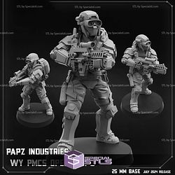 July 2024 Scifi Papsikels Miniatures