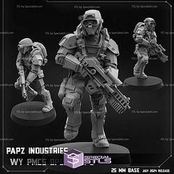 July 2024 Scifi Papsikels Miniatures