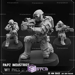 July 2024 Scifi Papsikels Miniatures