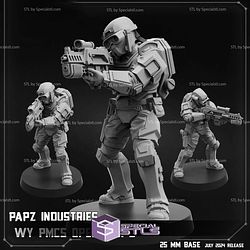 July 2024 Scifi Papsikels Miniatures