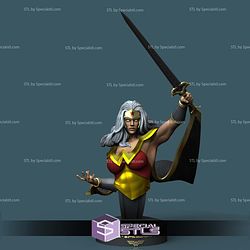 Amazon Amalgam Wonder Woman Bust Digital STL Files