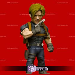 Basic STL Collection - Leon Kennedy Chibi