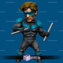 Basic STL Collection - Nightwing Chibi