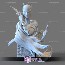 Batgirl Clock Bust Digital STL Files