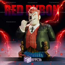 Commander Red Ribbon Dragonball Bust Digital STL Files