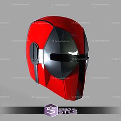 Cosplay STL Files Mandopool Helmet