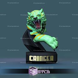 Cringer Cat Bust Digital STL Files