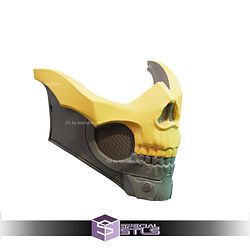 Cosplay STL Files MK1 Tekada Mask