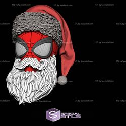 Custom Head Collection - Spiderman Santa