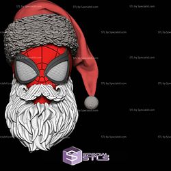 Custom Head Collection - Spiderman Santa