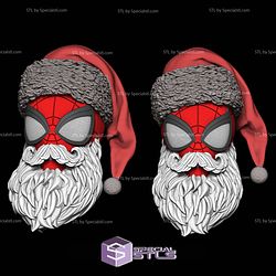 Custom Head Collection - Spiderman Santa