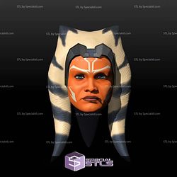 Custom Head Collection - Ahsoka from The Mandalorian