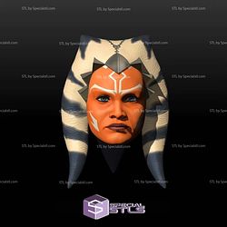 Custom Head Collection - Ahsoka from The Mandalorian