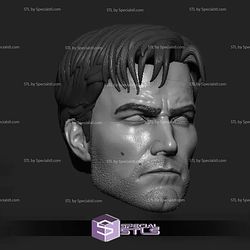 Custom Head STL - Ben Affleck Bruce Wayne Batman