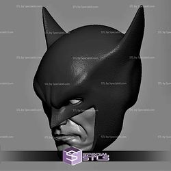 Custom Head STL - First Appearance Batman