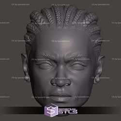 Custom Head STL - Shuri Wakanda