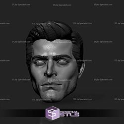 Custom Head STL - Tyler Lee Hoechlin Superman