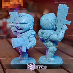 Chibi Cable X Men 97S Digtial STL Files