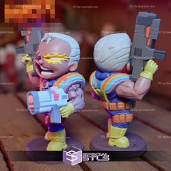 Chibi Cable X Men 97S Digtial STL Files