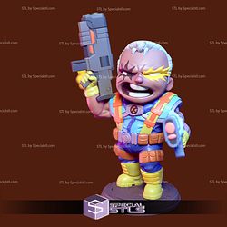 Chibi Cable X Men 97S Digtial STL Files