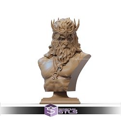 Hades Lord of the Underworld Bust 3D Printing Models