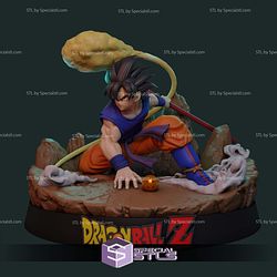 Goku Journey with Dragon Ball Digital STL Files