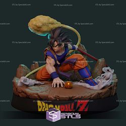 Goku Journey with Dragon Ball Digital STL Files