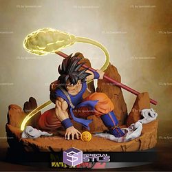 Goku Journey with Dragon Ball Digital STL Files