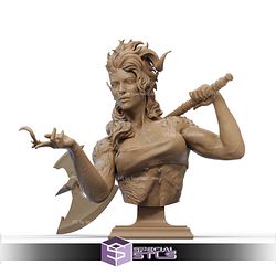 Karlach Magma Bust 3D Printing Models