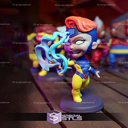 Chibi Jean Grey X Men 97S Digtial STL Files