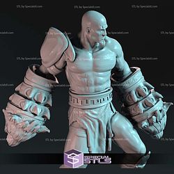 Kratos Video Game Digital STL Files