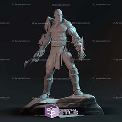 Kratos Video Game Digital STL Files