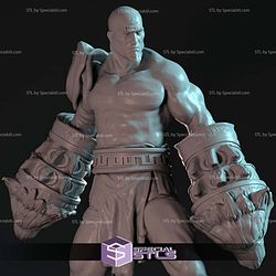 Kratos Video Game Digital STL Files