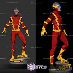 Johnny Quick DC Heroes Digital STL Files