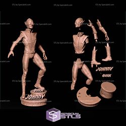 Johnny Quick DC Heroes Digital STL Files