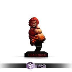 Lion-O Mirror ThunderCats Bust Digital STL Files