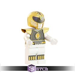 Lego 3D Print Collection - White Ranger