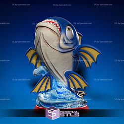 Pez Gigante Dragon Ball Chibi Digital STL Files