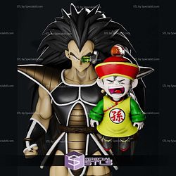 Raditz and Gohan Kid Digital STL Files