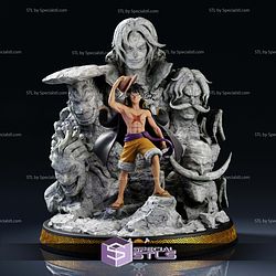 Luffy Legend Digital STL Files