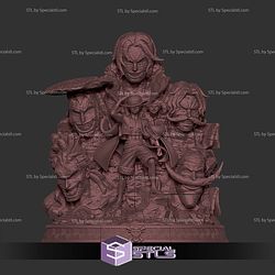 Luffy Legend Digital STL Files