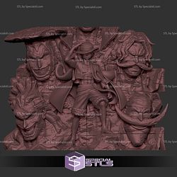 Luffy Legend Digital STL Files