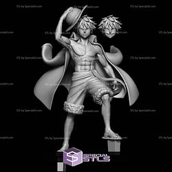 Luffy Legend Digital STL Files